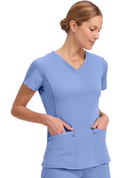 Healing Hands Purple Labels - Juliet V-Neck Women's Yoga Scrub Top