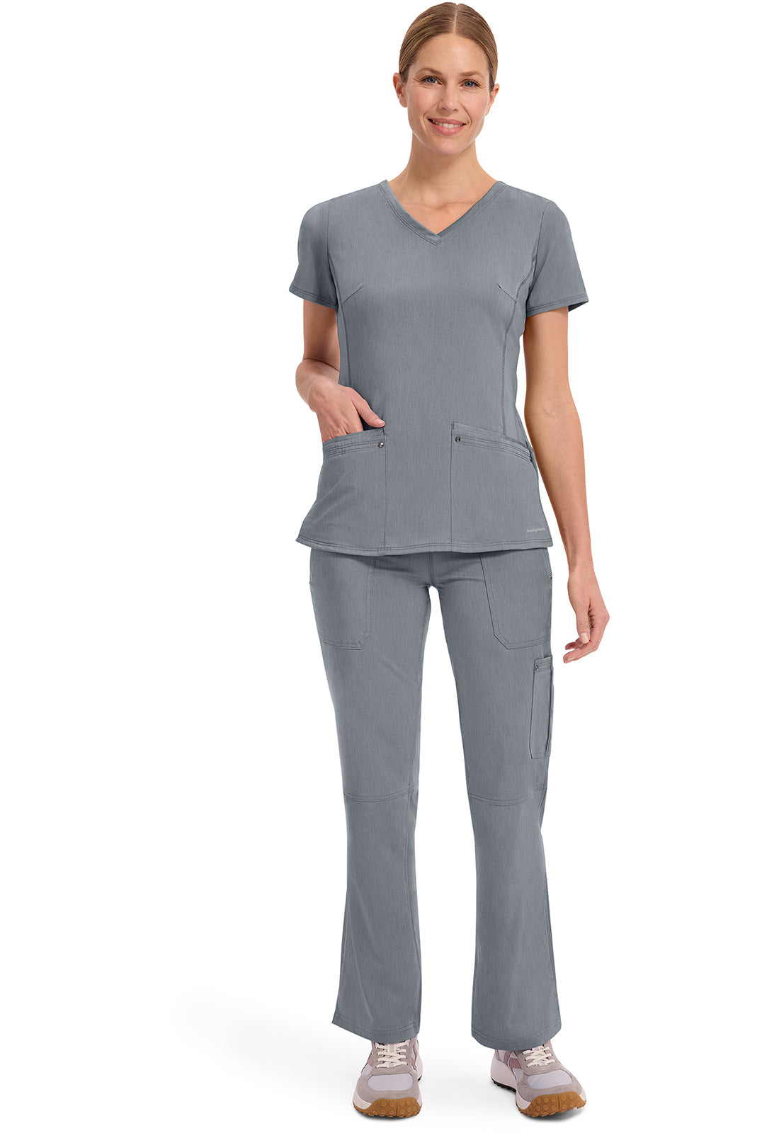 Healing Hands Purple Labels - Juliet V-Neck Women's Yoga Scrub Top