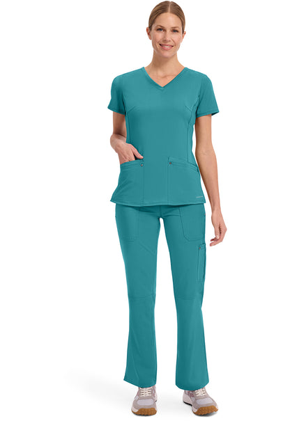 Healing Hands Purple Labels - Juliet V-Neck Women's Yoga Scrub Top