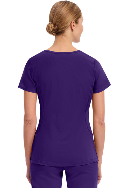 Healing Hands Purple Labels - Juliet V-Neck Women's Yoga Scrub Top