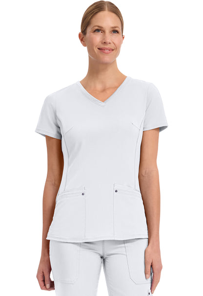 Healing Hands Purple Labels - Juliet V-Neck Women's Yoga Scrub Top