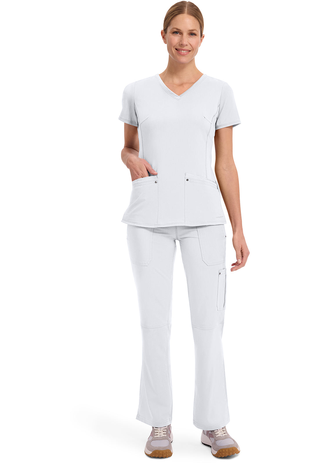 Healing Hands Purple Labels - Juliet V-Neck Women's Yoga Scrub Top