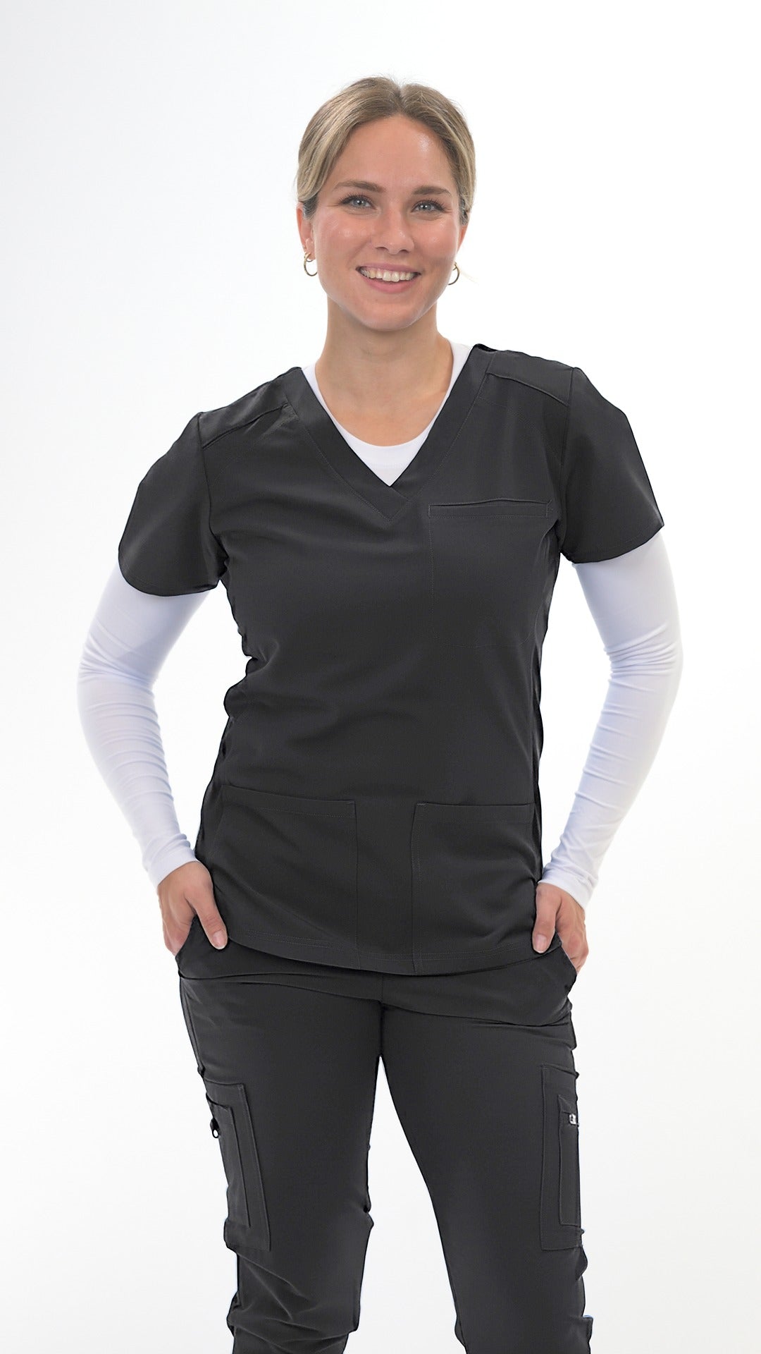 3602 -  Flaunt Women's Scrub Top