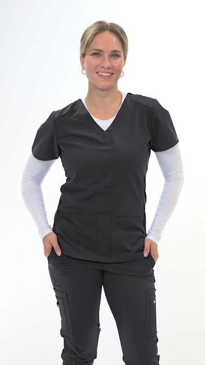 3602 -  Flaunt Women's Scrub Top