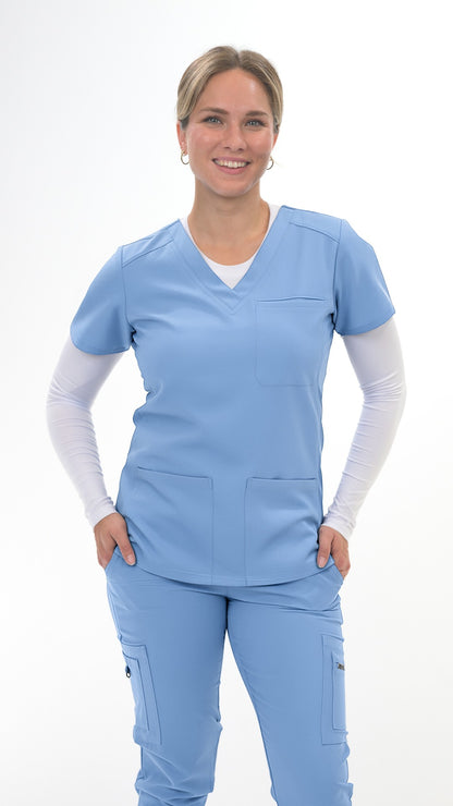 3602 -  Flaunt Women's Scrub Top