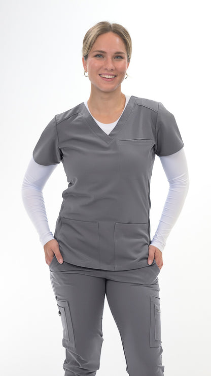3602 -  Flaunt Women's Scrub Top