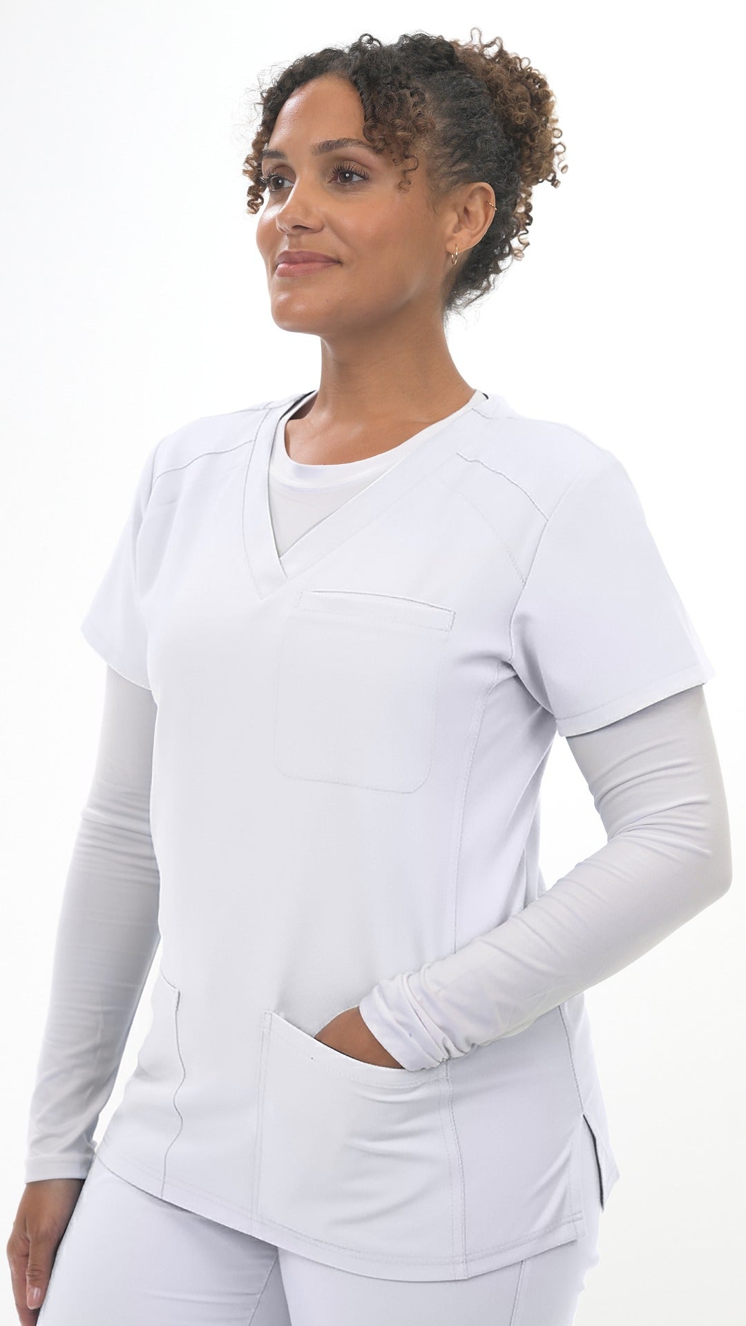 3602 -  Flaunt Women's Scrub Top