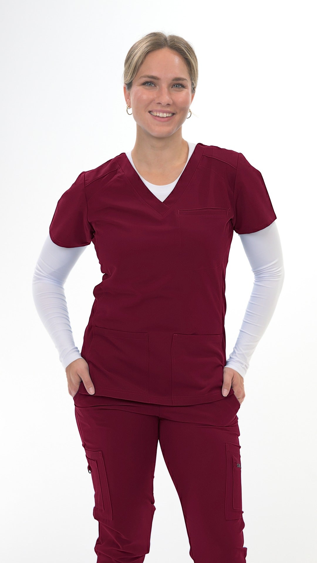 3602 -  Flaunt Women's Scrub Top