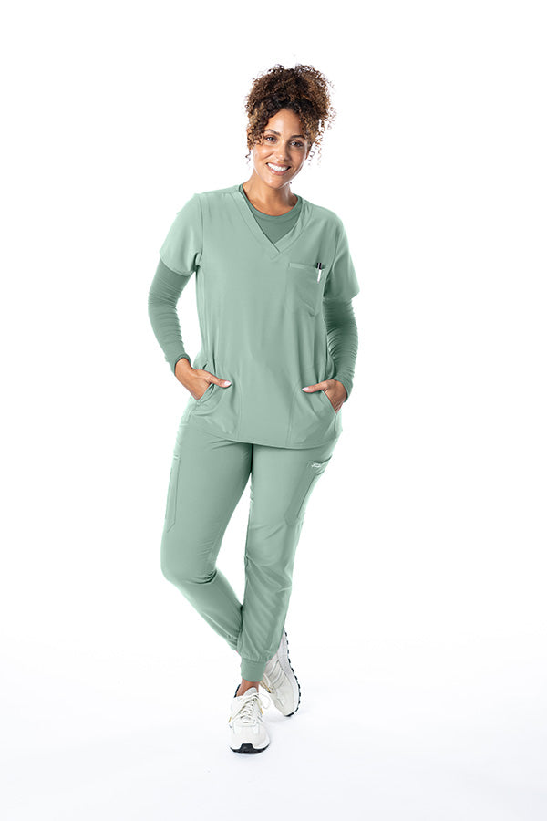 62-4204 Fubu Women's Scrub Top