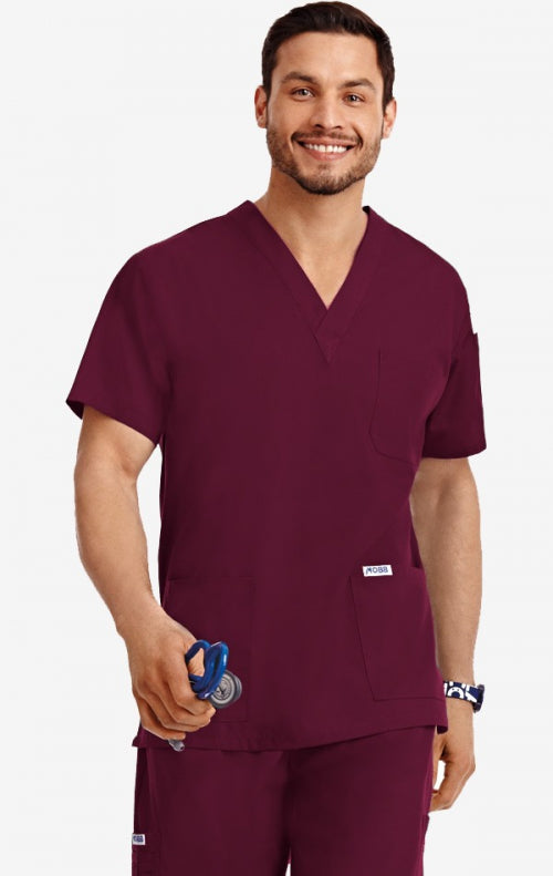 MOBB 310 V-Neck Unisex Scrub Top and 307 Scrub Pant Set