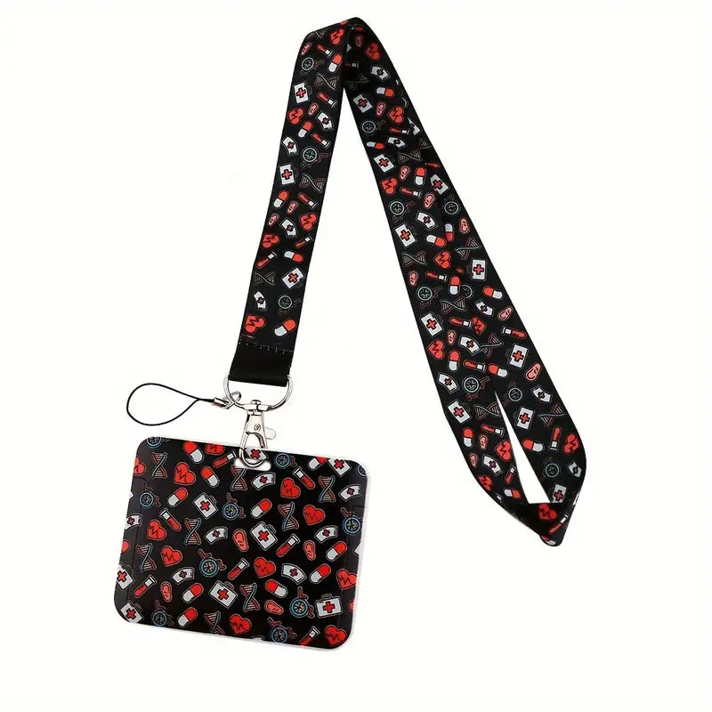 ID Card Lanyard with Strap