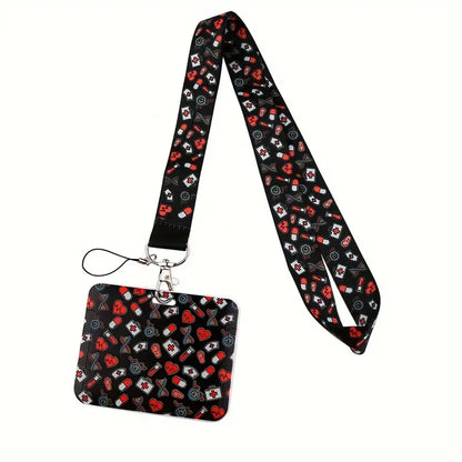 ID Card Lanyard with Strap