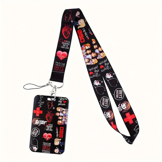 ID Card Lanyard with Strap