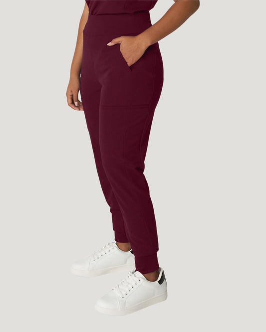 Black Women's Jogger Scrub Pants DK234-BLK - The Nursing Store Inc.