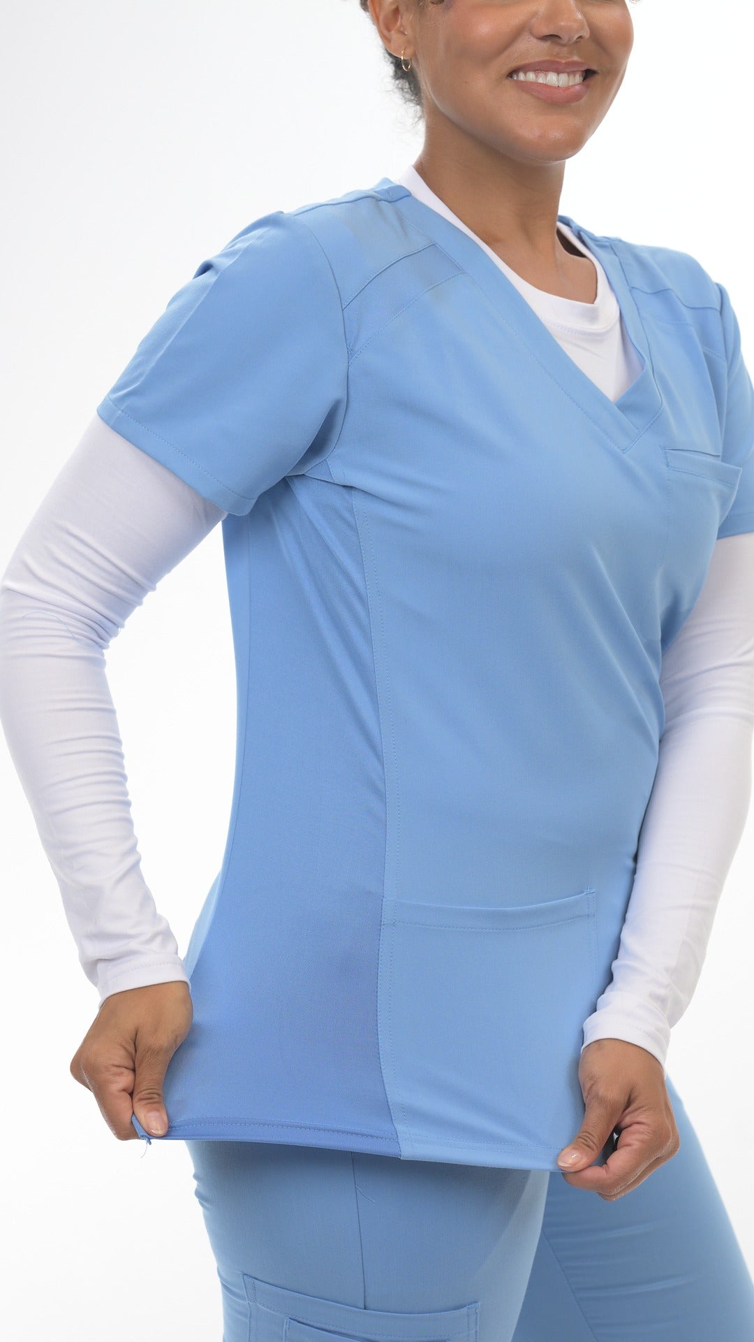3602 -  Flaunt Women's Scrub Top