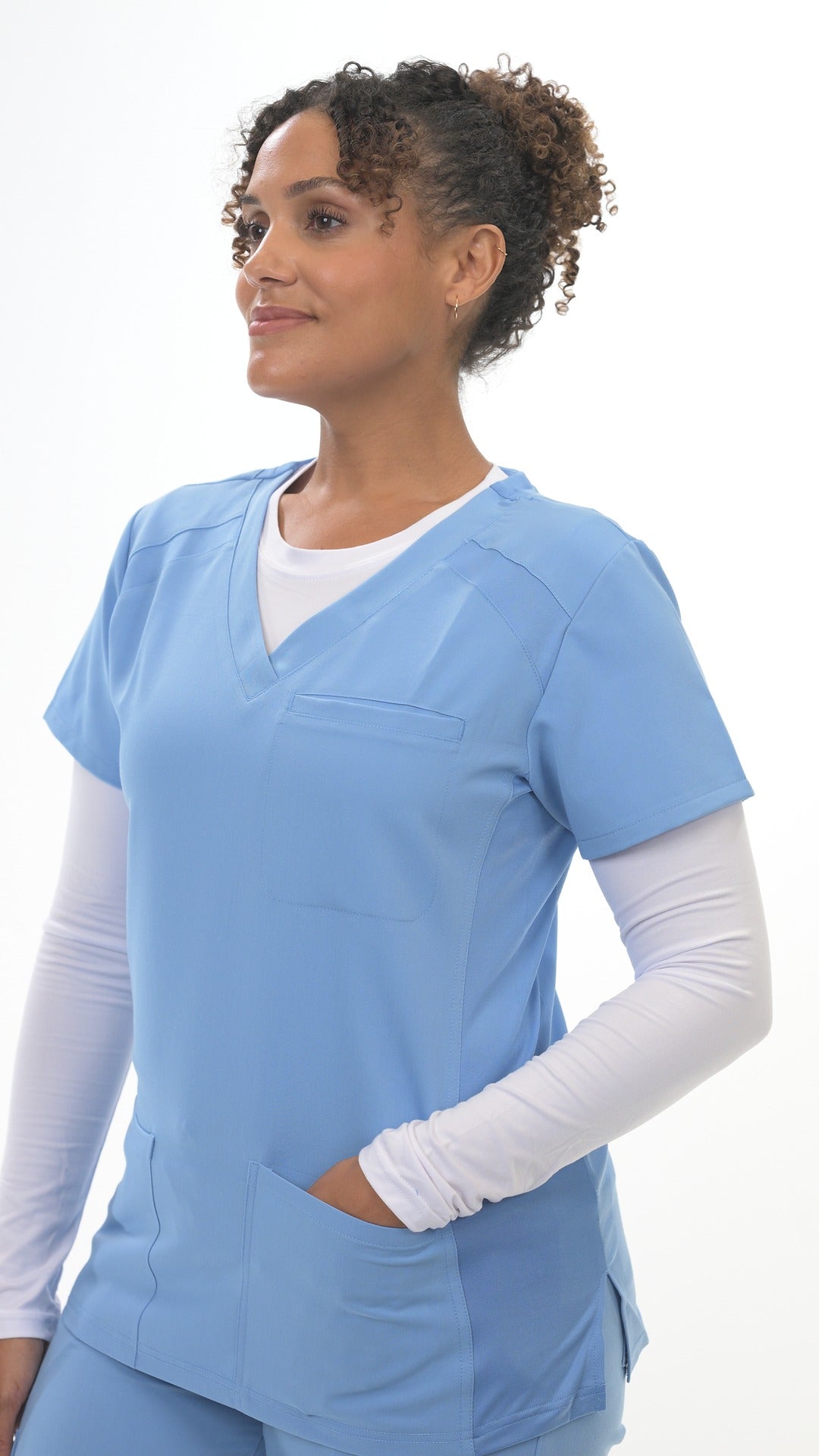 3602 -  Flaunt Women's Scrub Top