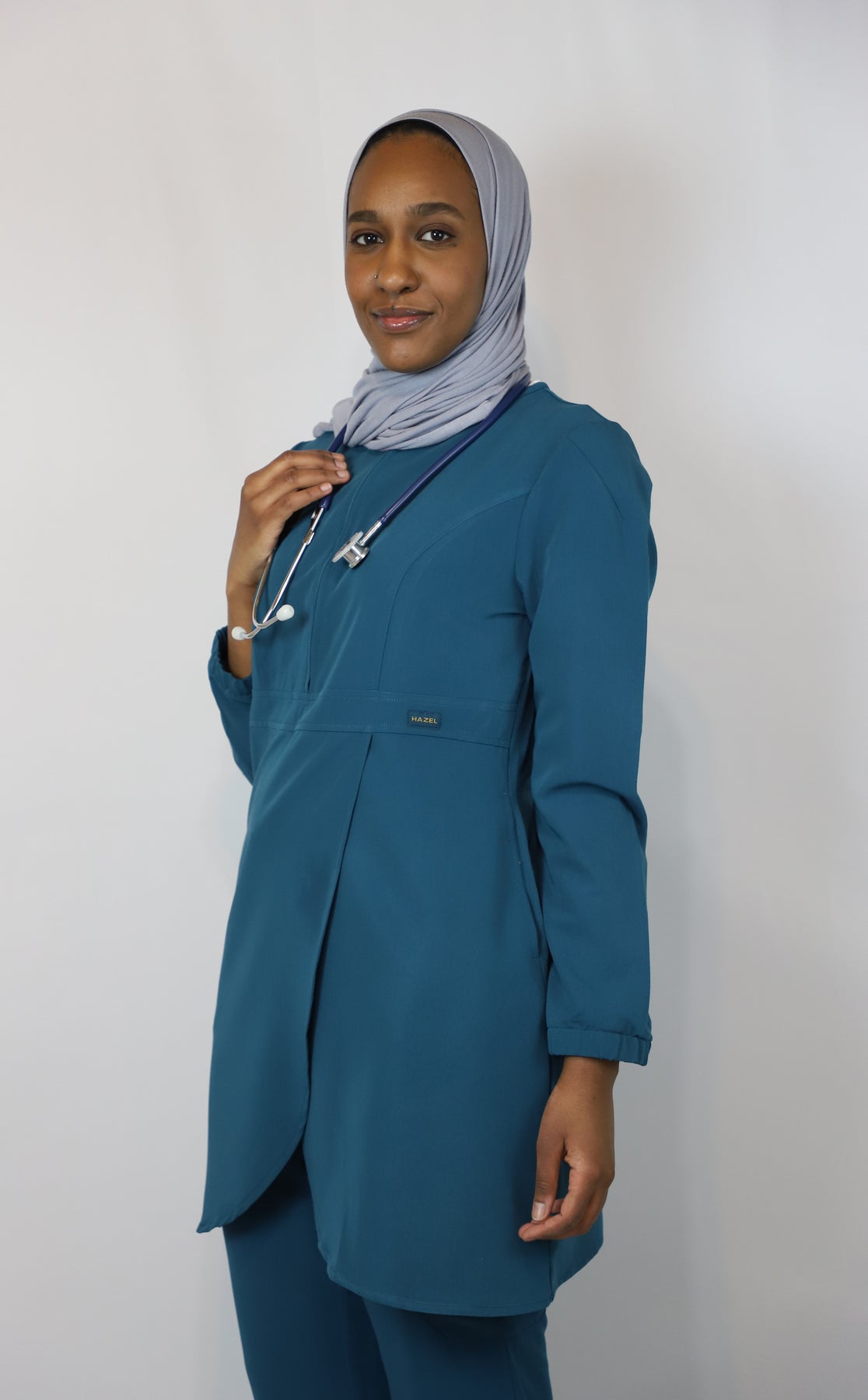 Long Sleeved Scrub Top Hazel Rose