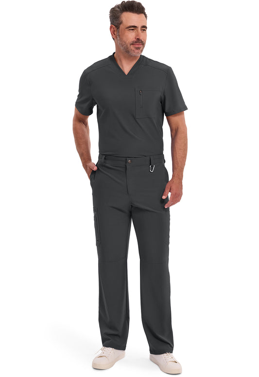 Infinity- Men's Zip Fly Cargo Scrub Pant