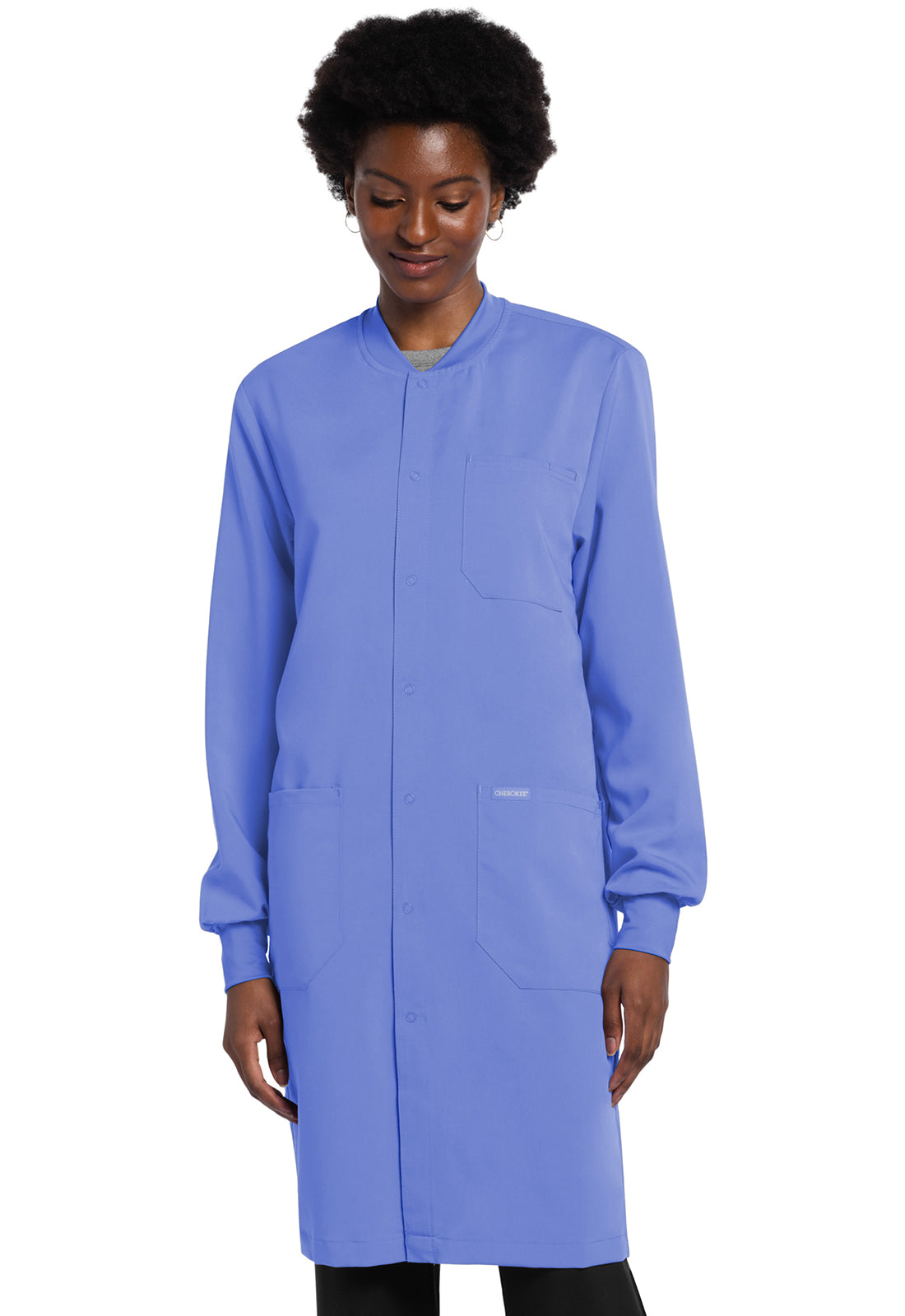 CK402A- Unisex 40" Snap Front Lab Coat