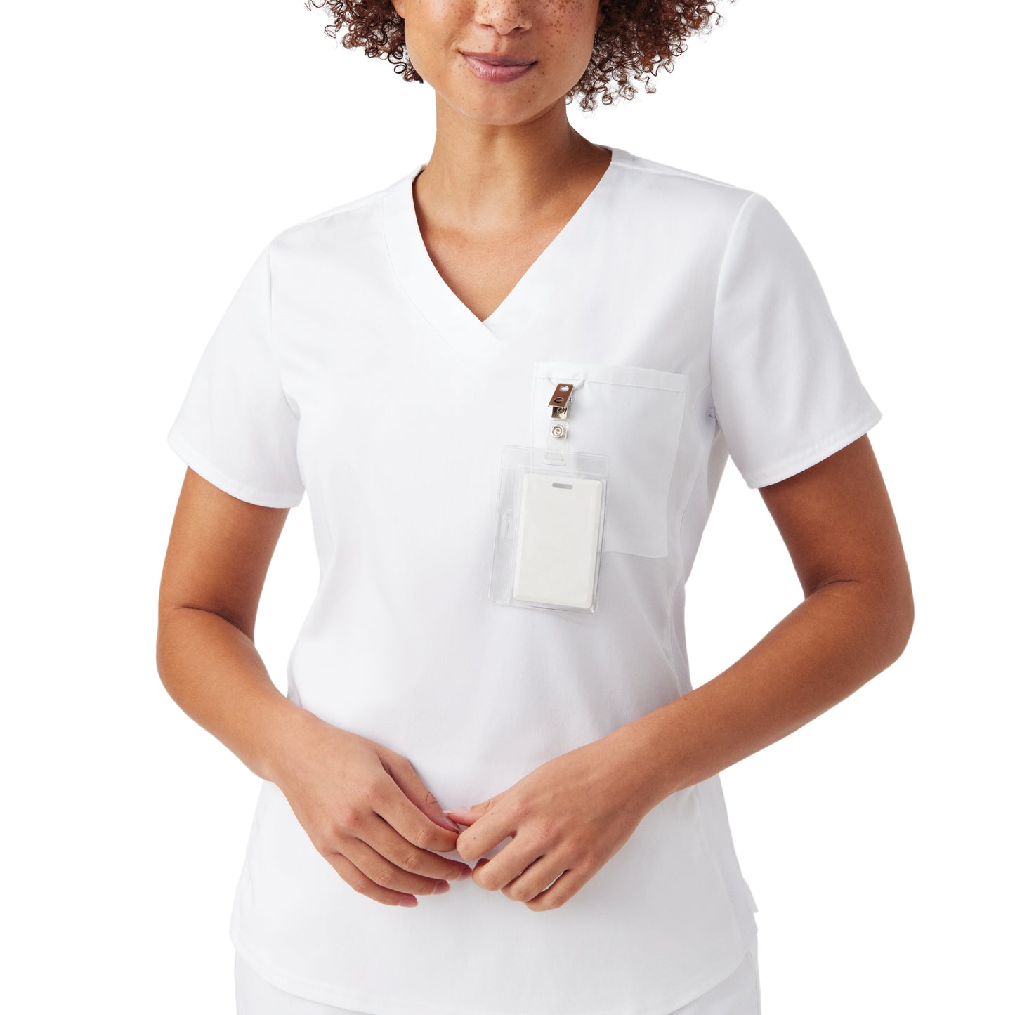 LT107 (Additional Colours) - Women's 2-Pocket V-Neck Landau Proflex Scrub Top