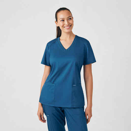 LT105 - Landau Proflex Women's 3-Pocket V-Neck Scrub Top