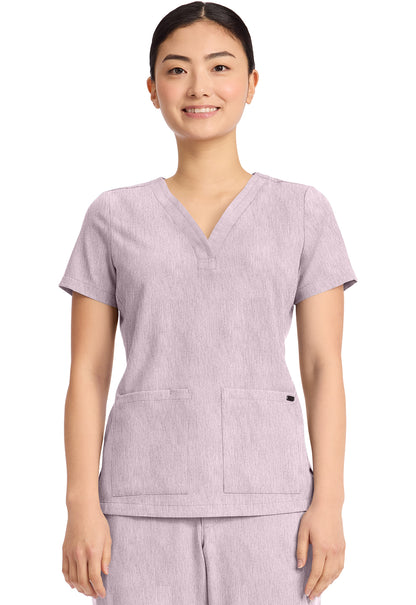 HH751 - Cherokee Women's 3-Pocket Y-Neck