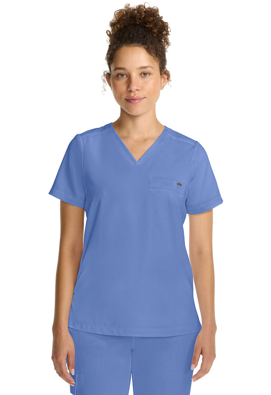 HH755 - Cherokee Women's Tuck-in V-Neck Top