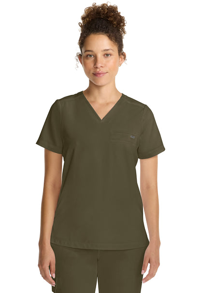 HH755 - Cherokee Women's Tuck-in V-Neck Top