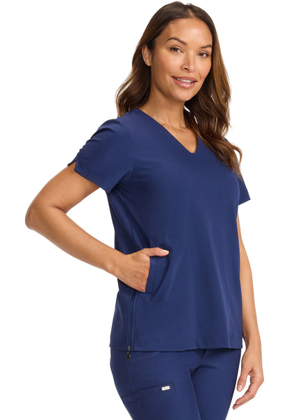 HH813 - Cherokee Women's Tunic V-Neck Top