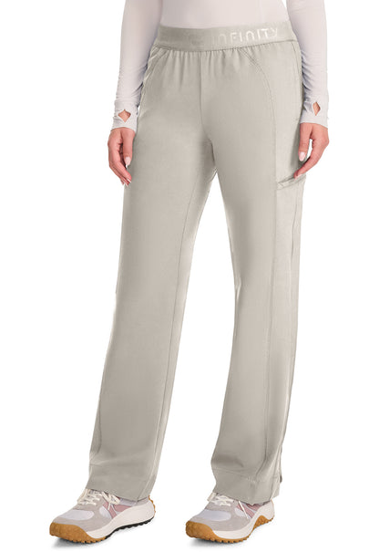IN011A - Cherokee Women's Mid-Rise Wide Leg Pant