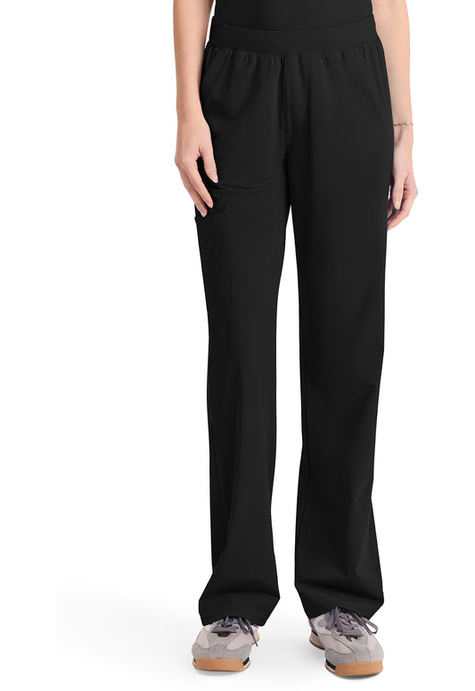 IN023A - Cherokee Women's 4-Pocket Straight Leg Pant