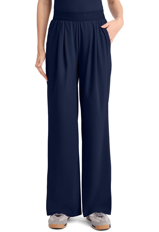 IN025A - Cherokee Women's 3-Pocket Wide Leg Pant