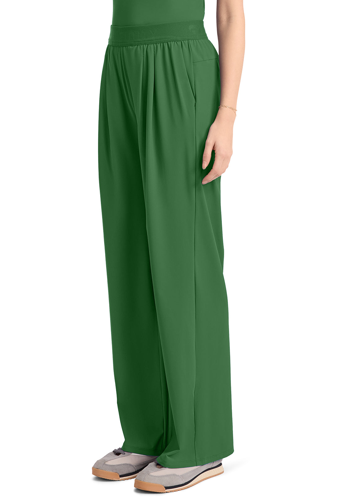 IN025A - Cherokee Women's 3-Pocket Wide Leg Pant