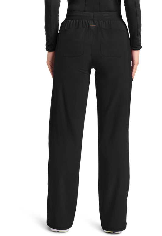 IN028A - Cherokee Women's 6-Pocket Wide Leg Pant