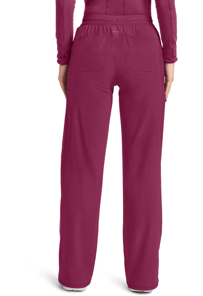 IN028A - Cherokee Women's 6-Pocket Wide Leg Pant