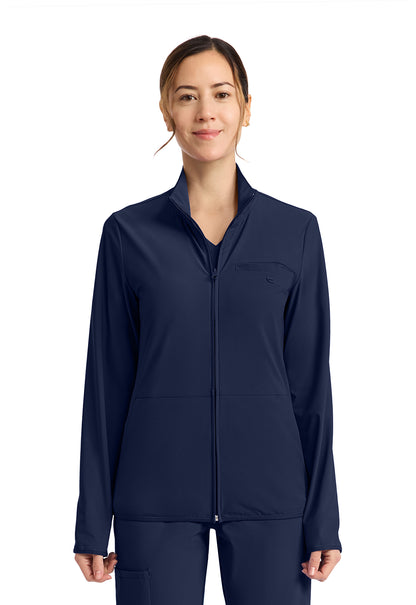 IN525A - Cherokee Women's 3-Pocket Warm-up Jacket