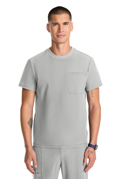 IN646A - Cherokee Men's Tuck-in Crew Neck Top