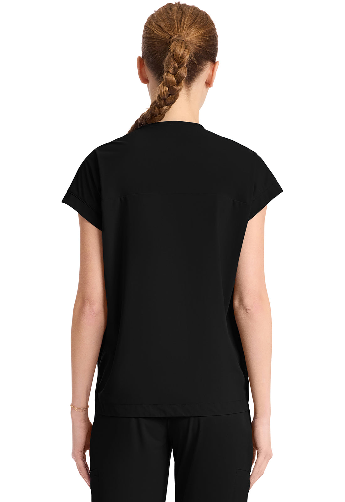 IN650A - Cherokee Women's 1-Pocket V-Neck Top