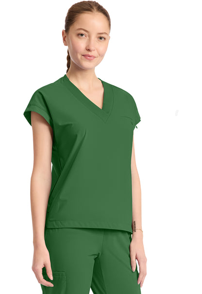 IN650A - Cherokee Women's 1-Pocket V-Neck Top