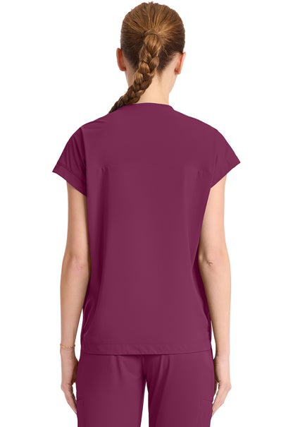IN650A - Cherokee Women's 1-Pocket V-Neck Top