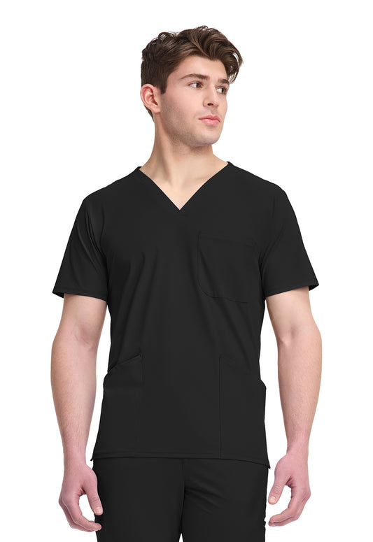 IN651A - Cherokee Men's 3 Pocket V-Neck Top