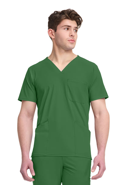 IN651A - Cherokee Men's 3 Pocket V-Neck Top
