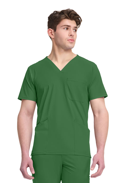IN651A - Cherokee Men's 3 Pocket V-Neck Top