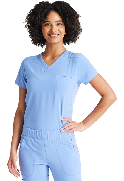 IP600A- Cherokee- V-Neck Tuckable Top