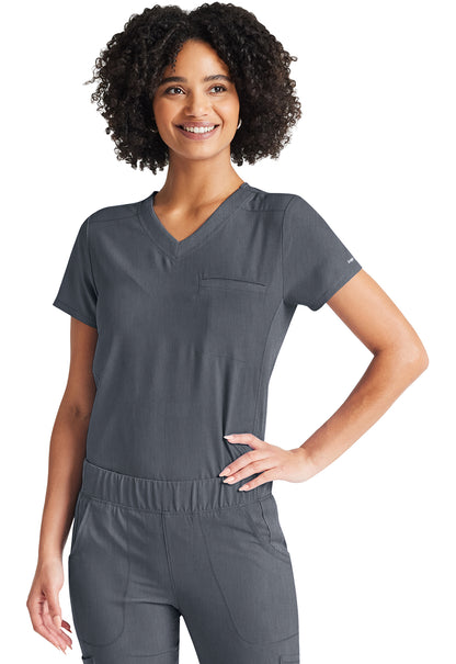 IP600A- Cherokee- V-Neck Tuckable Top