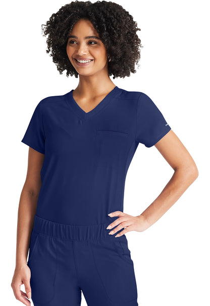IP600A- Cherokee- V-Neck Tuckable Top