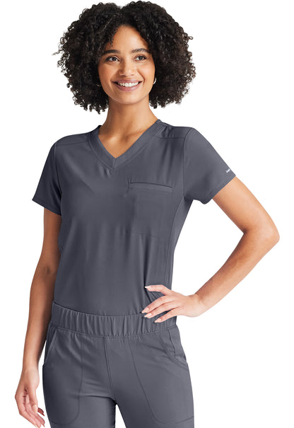 IP600A- Cherokee- V-Neck Tuckable Top