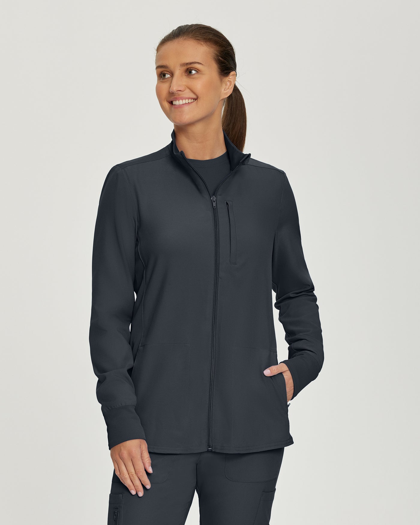 LJ700 - Landau Forward Women's Mock Neck Jacket