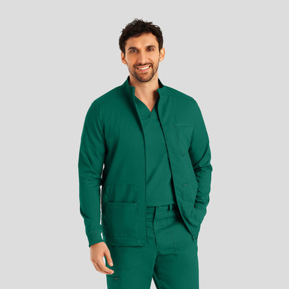 LJ702 - Landau ProFlex Men's 4-Pocket Scrub Jacket