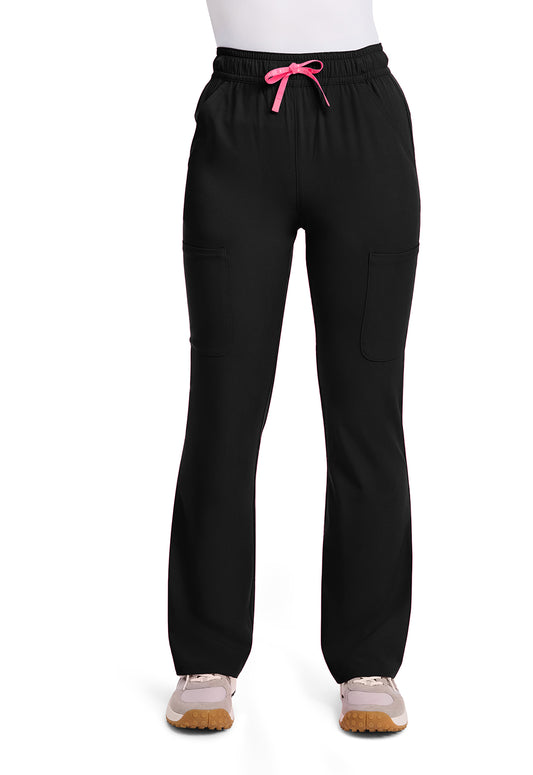 MC104 - Cherokee Women's High Rise 4-Pocket Flare Pant